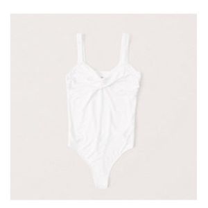 Abercrombie Bare Twist Front Body Suit